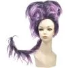 HAIR SCULPTURE BLACK/PURPLE