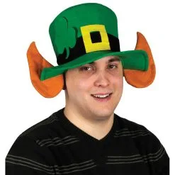 FELT LEPRECHAUN HAT W/EARS