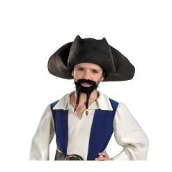 PIRATE HAT MUST GOATEE CHLD