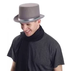 TOP HAT GREY ADULT