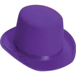 TOP HAT ADULT PURPLE