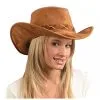 HAT COWBOY SUEDE LOOK