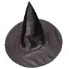 WITCH HAT DELUXE SATIN CHLD
