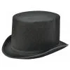 TOP HAT BLACK FELT LARGE