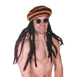 RASTA TAM W DREADLOCKS 1215