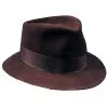 FEDORA DLX BROWN MED