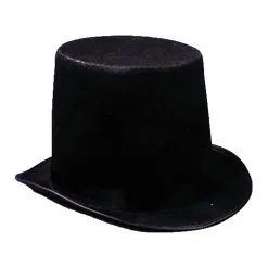 STOVEPIPE HAT ECONOMY BLACK
