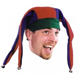 JESTER HAT W BELLS ECONOMY
