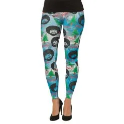 BOB ROSS LEGGINS LARGE XLARGE