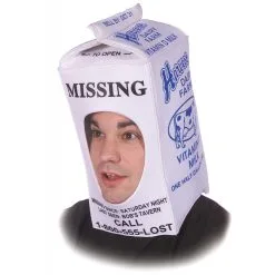 MILK CARTON HAT