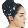 METALLIC BATTY TURBAN HEADBAND