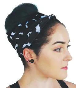 METALLIC BATTY TURBAN HEADBAND