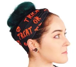 TRICK OR TREAT TURBAN HEADBAND