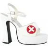 SHOE NURSE WHITE SEXY SZ 7