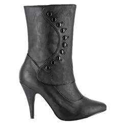 SHOES RUTH VICTORIAN BK SZ 7