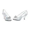 SHOES GLASS SLIPPER SZ 6