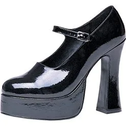 PLATFORM MARYJANE BLK SZ 8
