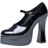 PLATFORM MARYJANE BLK SZ 10