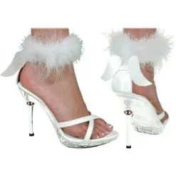 SHOE SEXY ANGEL WHT WMN MD