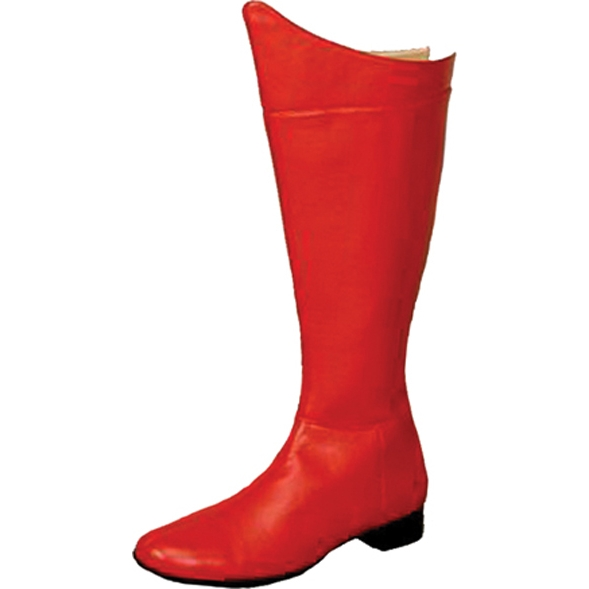 BOOT SUPER HERO RED MEN SML 1 BOOT SUPER HERO RED MEN SML
