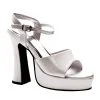 PLATFORM LEA WHITE SIZE 12