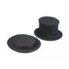 TOP HAT COLLAPSIBLE BLCK CHILD