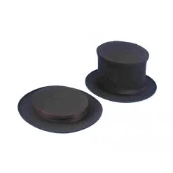 TOP HAT COLLAPSIBLE BLCK CHILD