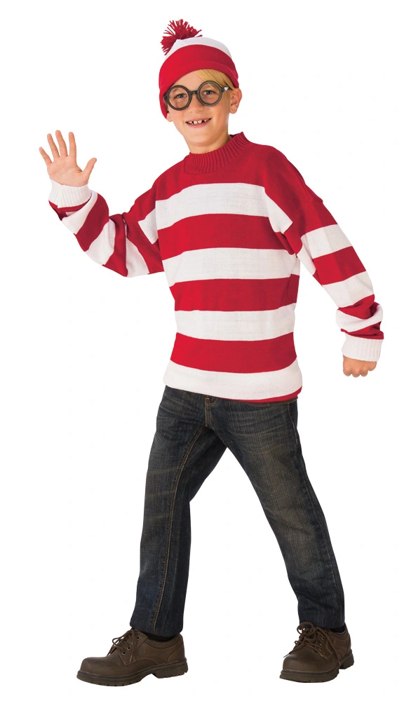 WHERE'S WALDO DLX CHILD LG 1 WHERE'S WALDO DLX CHILD LG