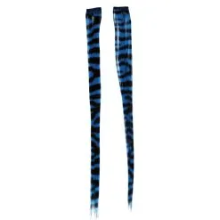 HAIR EXTENSION TURQUOISE ZEBRA
