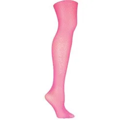 MESH PANTYHOSE NEON PINK 1 SZ