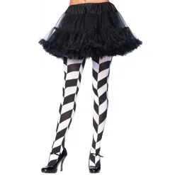 TIGHTS ILLUSION BLK/WHT