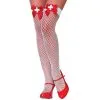 FISHNETS THI HI NURSE WT/RD BW