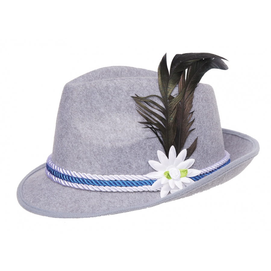 SWISS HAT ADULT GRAY 1 SWISS HAT ADULT GRAY
